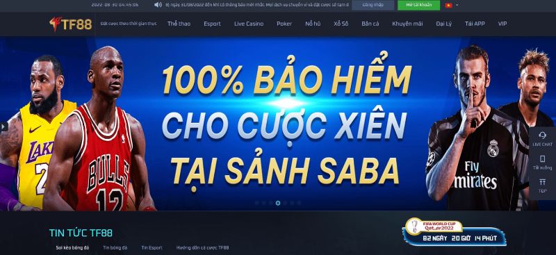 Các quy tắc SABA thể thao TF88